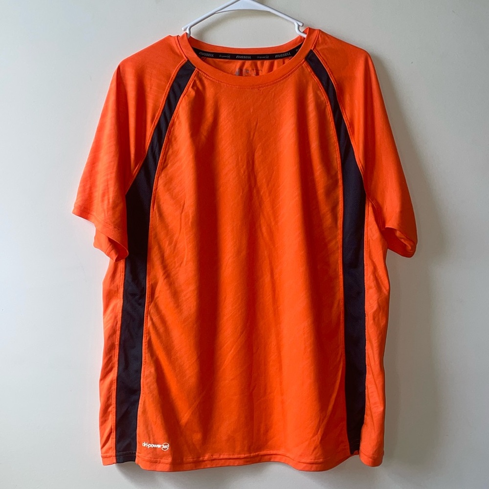Men’s Orange athletic t-shirt